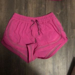 Pink LuluLemon Shorts